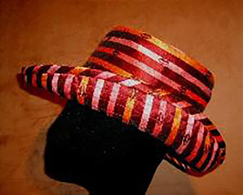 Silk Stripe Hat