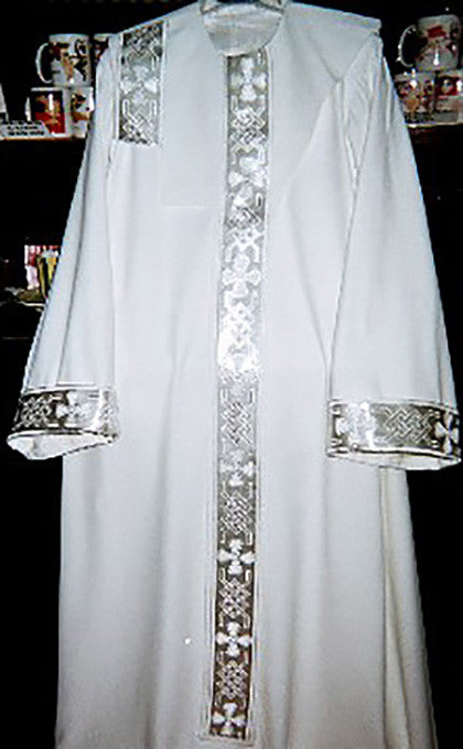 Three-piece Crepe Robe for Ministers or Choirs